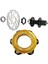 Hub Center Lock Adaptör Göbeği 6 Delikli Diskten Aks Tıpkı Göbek Altın Altın 5