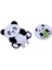 Manyetik Şapka Klip Doğum Günü Hediyesi Hatıra Panda ile Golf Topu Marker Pocket Jeton 1 5