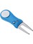 Pitch Onarım Divot Switchblade Aracı Golf Topu Marker Groove Temizleyici Mavi 1