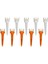 10 Adet Premium Pe Plastik Golf Tees Taç Pençe Tee Değiştirme Çeşitli 50MM 3