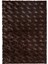 Micropost Koyu Kahve Halı 100X150CM Kahve 1