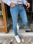 Taşlamalı Slim Fit Kot Pantolon 4