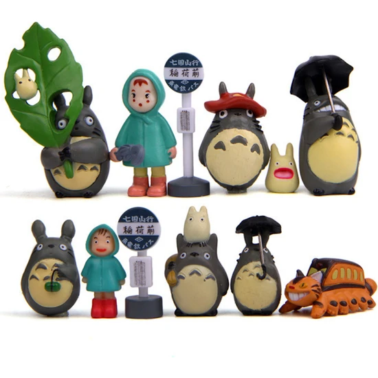 Allfun 12 Adet Komşum Totoro Mei Totoro Mini Rakamlar (Yurt Dışından)