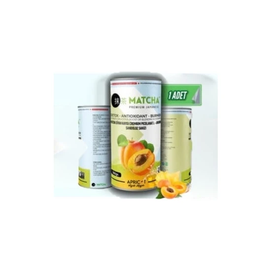 Matcha Premium Japanese Kayısı Aromalı Matcha Form Çayı 20 x 8 gr