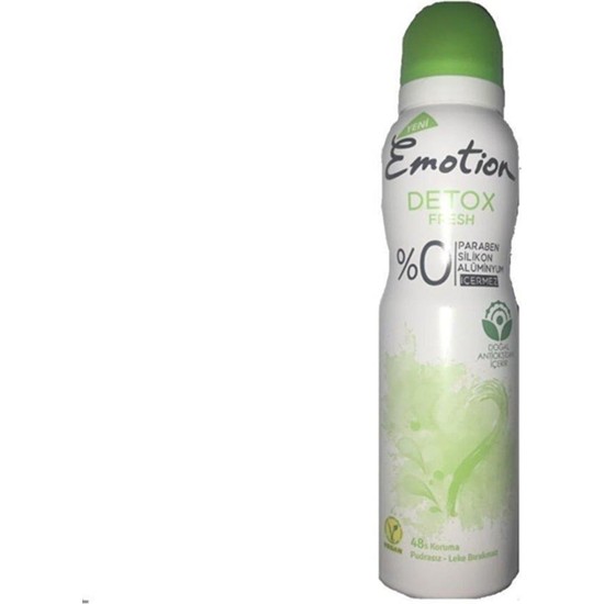 Emotion Deodorant Detox Fresh 150 ml Fiyatı Taksit Seçenekleri