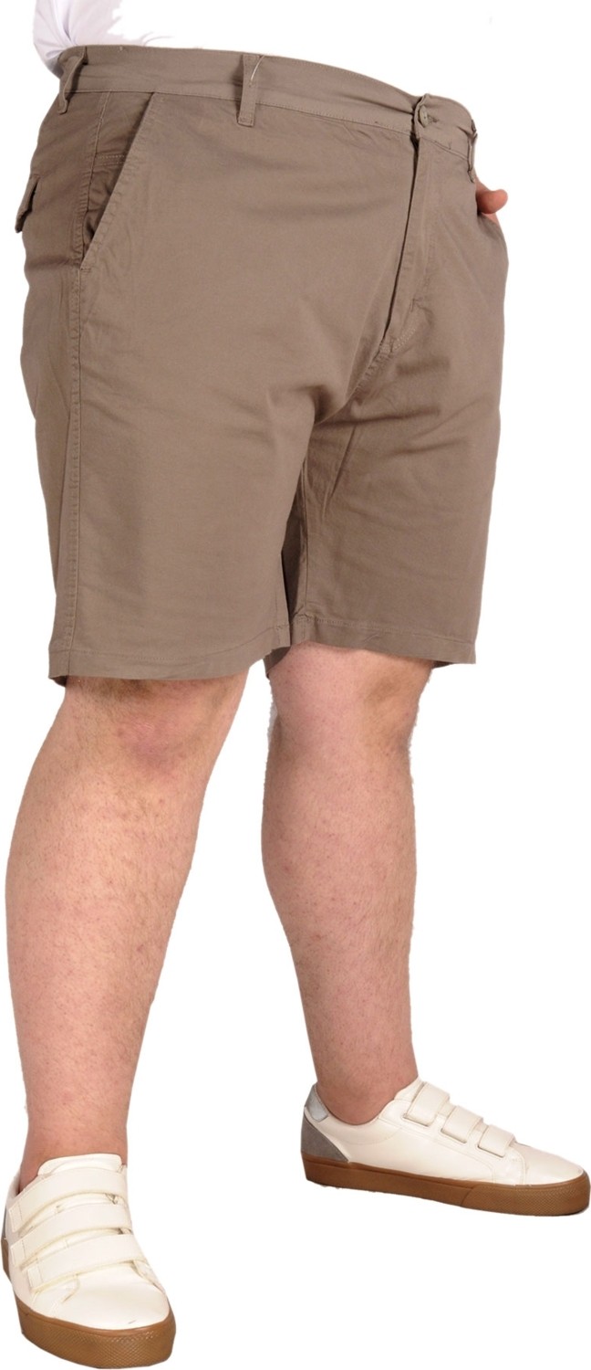 ModeXL Kapri Yancep Nice Classic Büyük Beden Erkek Şort Siyah Rahat Kesim Yazlık görsel 5