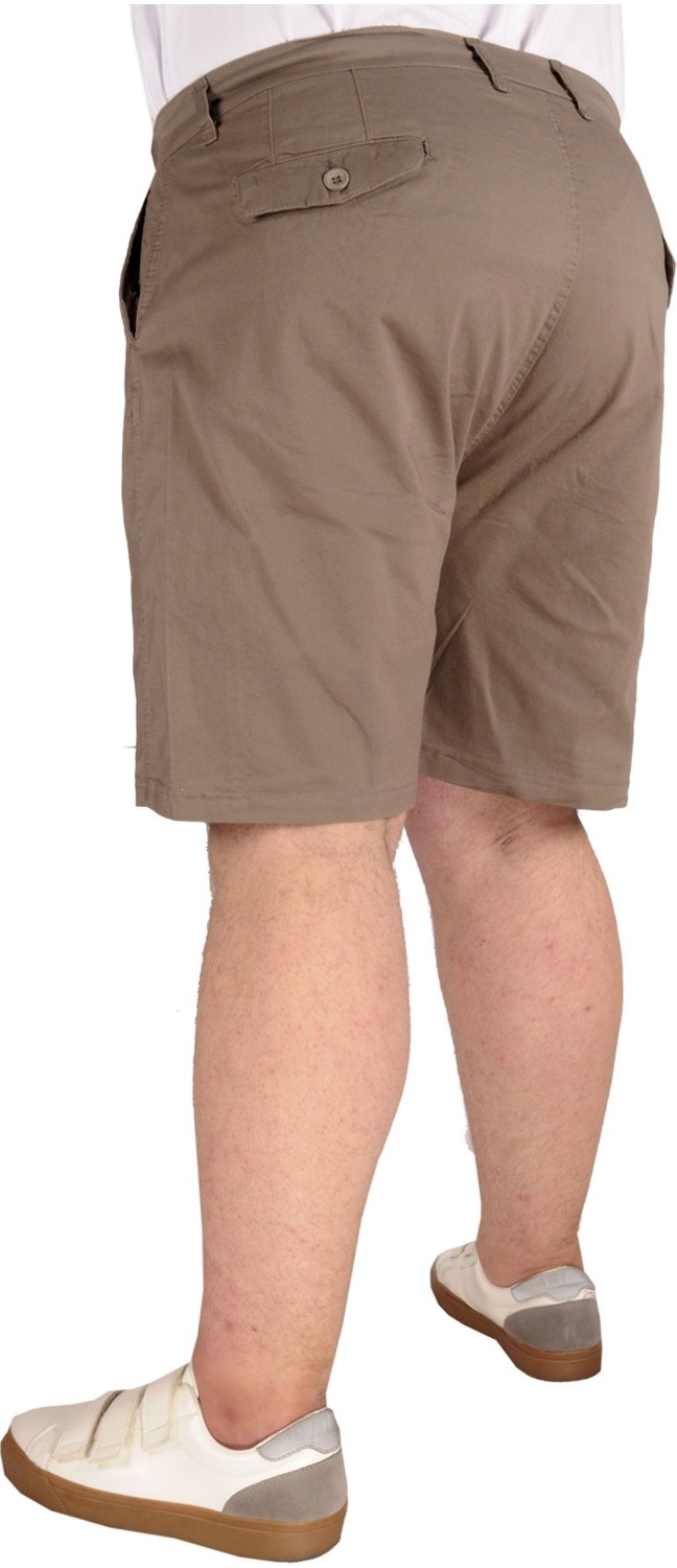 ModeXL Kapri Yancep Nice Classic Büyük Beden Erkek Şort Siyah Rahat Kesim Yazlık görsel 6
