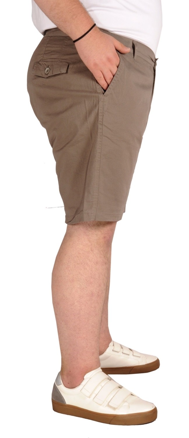 ModeXL Kapri Yancep Nice Classic Büyük Beden Erkek Şort Siyah Rahat Kesim Yazlık görsel 7