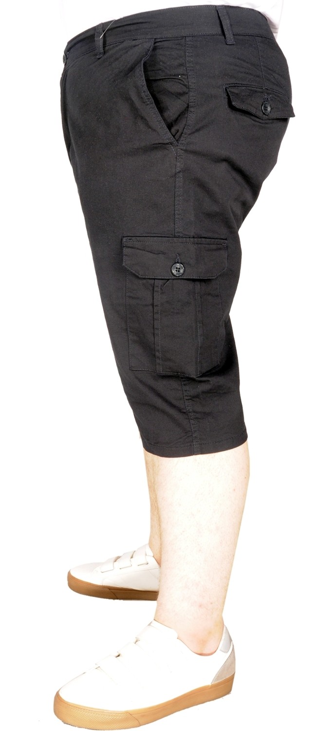 ModeXL Mode Xl Büyük Beden Erkek Kapri Klasik 21401 Antrasit görsel 2