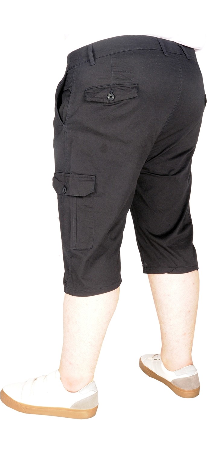 ModeXL Mode Xl Büyük Beden Erkek Kapri Klasik 21401 Antrasit görsel 4