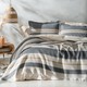 Yataş Bedding Recta Çift Kişilik Pike Yatak Örtüsü Seti - Antrasit