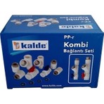 Kalde Kombi Bağlantı Seti 8’li Dirsekli - Kalde