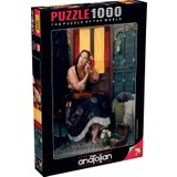 Anatolian 1000 Parçalık Puzzle / Kızıl Kadın - Kod 1072