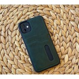 Aden Apple Iphone 13 Pro Max Kartlı Deri Kılıf
