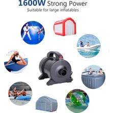 Top Sport Taşınabilir 1600W Elektrikli Pompa Hava Yatağı Pompası