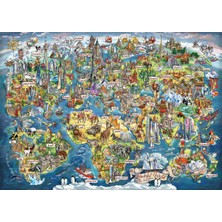 Anatolian 3000 Parçalık Puzzle / Harika Dünya - Kod 4923