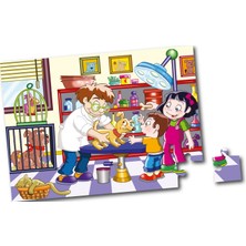 Anatolian Eğitici 48 Parçalık Puzzle / Veteriner - Kod 7465