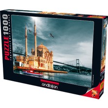 Anatolian 1000 Parçalık Puzzle / Ortaköy Cami Nostalji - Kod 3171