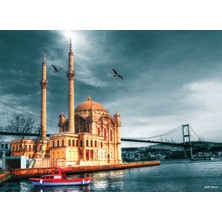 Anatolian 1000 Parçalık Puzzle / Ortaköy Cami Nostalji - Kod 3171