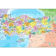 Anatolian 260 Parçalık Puzzle / Türkiye Siyasi Haritası - Kod 3269