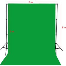 Ada Greenbox Chromakey Green Screen Greenbox Yeşil Fon Perde Çekim Seti