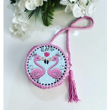 Pink Bag Flamingo Çocuk Makaron Çanta