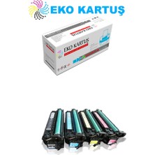 Eko Kartuş Hp CC493A (CE260-CE261-CE262-CE263) (647A-648) Set Muadil Toner