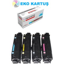Eko Kartuş Hp Color Laserjet Enterprise M553X (CF360X/040H) Set Muadil Toner