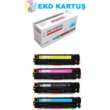 Eko Kartuş Hp T6B70A (CF530A-CF531A-CF532A-CF533A) (205A) Set Muadil Toner