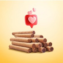 Çizmeci Time Wafer Master Fındık Kremalı Rulo Gofret 65 gr x 4 Adet