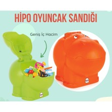 Pilsan Hipo Oyuncak Düzenleyici ve Toplayıcı Sandığı Kutusu Açık Yeşil 06 188