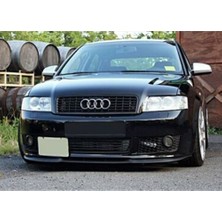 MKG Audi A4 S4 B6 Ön Lip Mat Siyah  Ön Tampon Lip