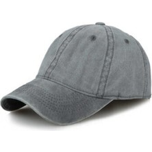 Cosmo Outlet Düz Renk Yıkamalı Unisex Pamuklu Şapka