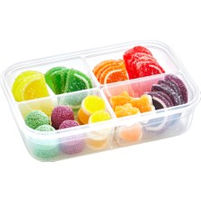 Emofom Fresh Box 4 Bölmeli 1000 ml Hava Geçirmez Sıvı Sızdırmaz Beslenme Kabı Saklama Kabı