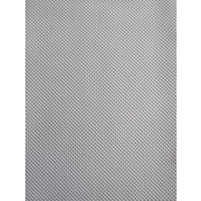 ALMITAL Amerikan Servis 48x30 cm 4 Adet Beyaz nokta desenli Suni Deri ASBND01