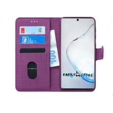 Bonjux General Mobile Gm 8 Go Kılıf Kumaş Cüzdan Kılıf Kapaklı