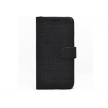 Bonjux Oppo Reno 4 Lite Kılıf Kumaş Cüzdan Kılıf Kapaklı