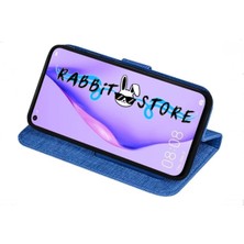 Bonjux Xiaomi Redmi Note 10S Kılıf Kumaş Cüzdan Kılıf Kapaklı