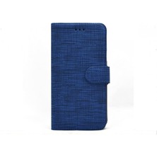 Bonjux Xiaomi Redmi Note 10S Kılıf Kumaş Cüzdan Kılıf Kapaklı
