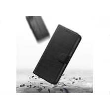 Bonjux Xiaomi Redmi Note 10S Kılıf Kumaş Cüzdan Kılıf Kapaklı