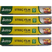 Astra Streç Film 10 Metre x 4 Adet