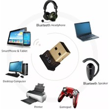 PrimeX Plus PX-AC-BTU50 Bluetooth 5.0  Alıcı, Mini Dongle USB Alıcı, Bluetooth 5.0 Adaptör, USB Bluetooth 5.0, WIN10 Tak Çalıştır, Çoklu Cihaz Bağlama