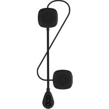 Waysle Kask Yumuşak Kablo Kulaklık Mic Hoparlör Motosiklet Dirtbike Bluetooth 5.0 Yeni (Yurt Dışından)