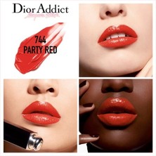 Dior Addict Stellar Shine Lipstick 744 Party Red