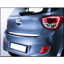 Ebal Oto Hyundai I10 Krom Bagaj Alt Çıtası 2013 Üzeri Paslanmaz Çelik