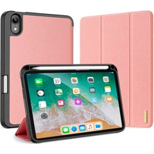 Ason Plus Dux Ducis iPad Mini 6 (2021) Kılıf Kalem Bölmeli Standlı Domo Series