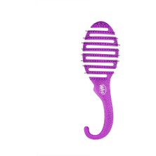 Wet Brush Shower Detangler Purple Glitter