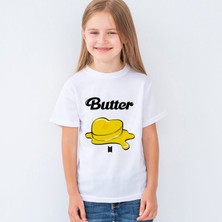 Morinna Bts Butter Tasarımlı Çocuk Tişört T-Shirt Mr-02