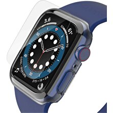 Dolia Apple Watch 40MM Darbelere Dayanıklı 1-1 Pure Araree Diamond Ekran Koruyucu