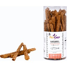 Pet Chef Petchef Füme Cot Balığı Ödül Cipsi 150 gr Kedi ve Köpekler İçin Doğal Lezzetli Atıştırmalık